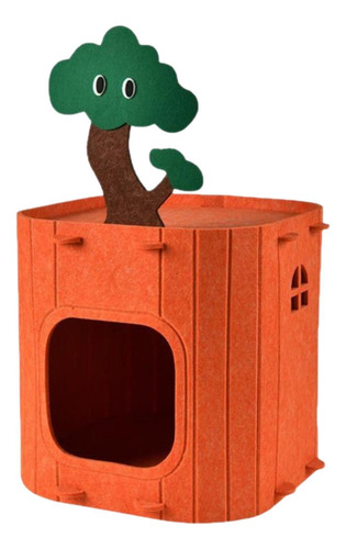 Casa De Gato Cama De Gato Cave Cabaña 33cmx33cmx26cm