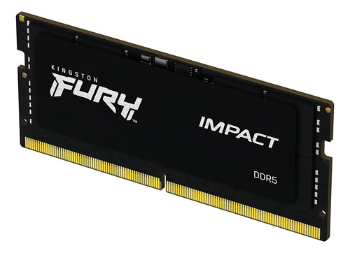 Memoria Sodimm Kingston Fury Impact 16gb, Ddr5, 5600mhz