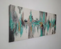 Comprar Cuadro Decorativo Pintado A Mano Texturado Moderno Abstracto