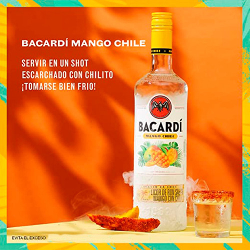 Ron Bacardi Mango Chile 750 Ml (12 Pack)