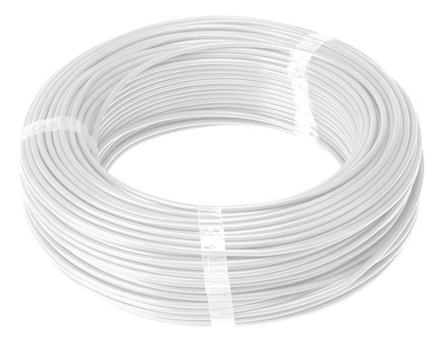 Cabo Fio Elétrico Flexível 2,5mm 100m Corfio Cor da cobertura Branco