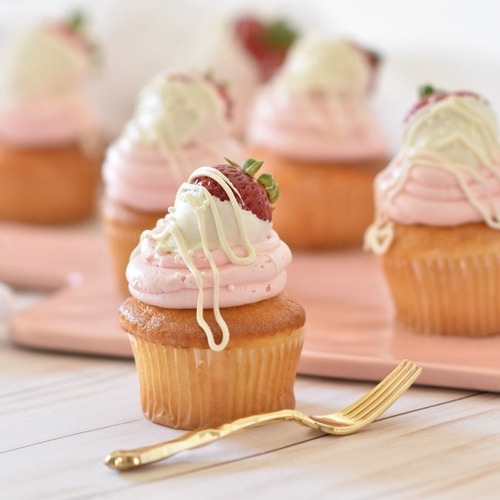 Molde X24 Mini Muffins Antiadherente Cupcakes Magdalenas Color Negro