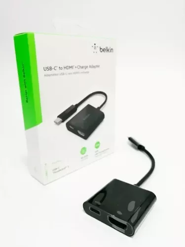  Belkin Adaptador USB C a HDMI + puerto de carga USBC