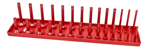 Organizador De Dados Estándar Rojo 1/2 - Knova