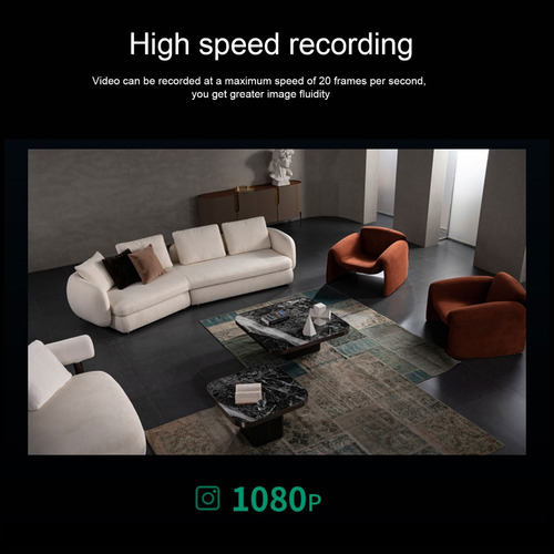 Cámara Wifi Hd De Visión Nocturna Por Infrarrojos 1080p