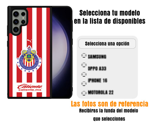 Funda + Extra Para Samsung (todos) Chiivas Campeon Samsung A22 4g