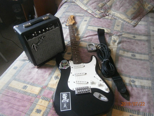 Guitarra Electrica Stage + Amplificador Fender