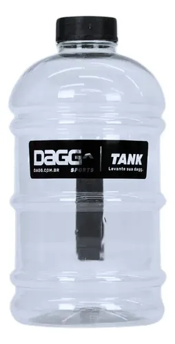 Garrafa Galão De Água Dagg Tank 2l Squeze Academia De Treino Cor ...