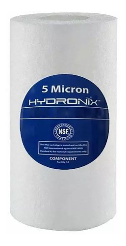 Hydronix Refil Polipropileno Para Filtros 5 Micras - 5 