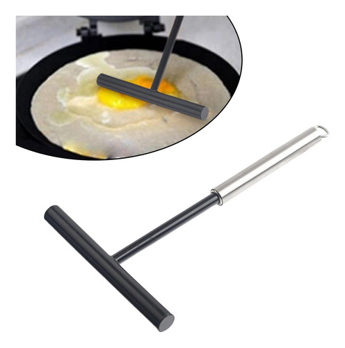 Espalhador De Crepes De Aço Inoxidável Raspador Panqueca