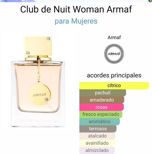 Perfume Armaf Club De Nuit Woman Eau De Parfum 100 Ml Rosado