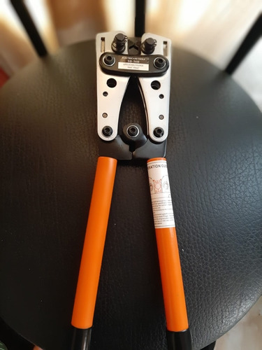 Imagen 1 de 1 de Prensadora De Terminal Para Cable Welding Naranja Sb-50b
