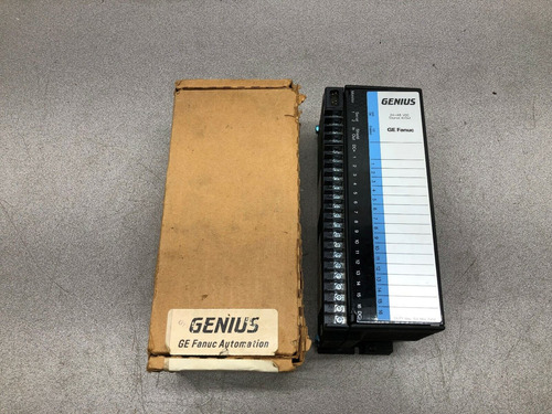 New In Box Ge Fanuc Genius 24-48 Vdc In/out 16 Pt Source Zzb