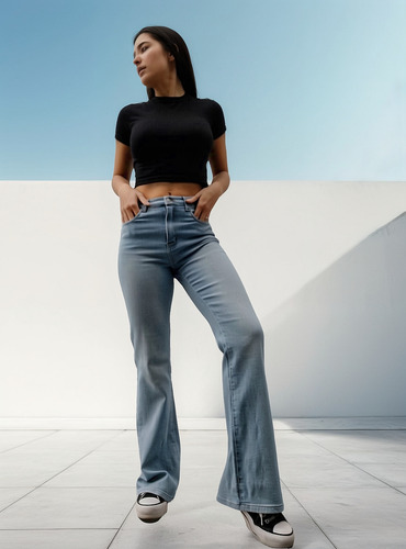 Jeans Pantalon Oxford De Outlett