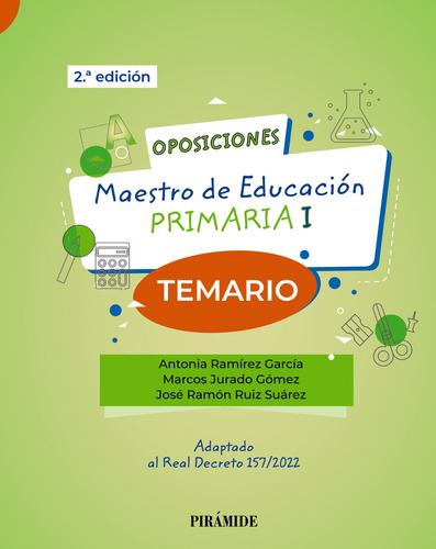 Libro Oposiciones Maestro De Educación Primaria I De Ramírez