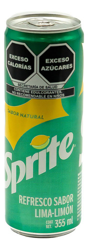 10 Pack Refresco Lima Limon Sprite 355 Ml