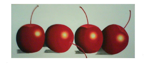 Cuadros Decorativos Modernos - Pintura Cerezas