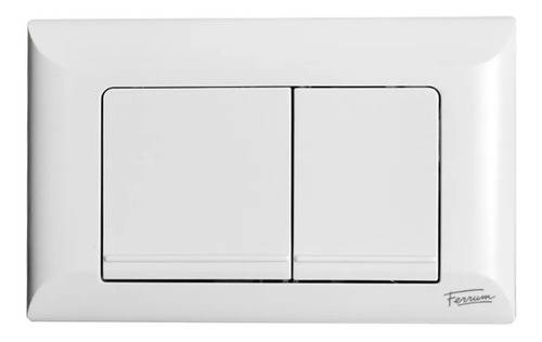 Imagen 3 de 4 de Deposito Embutir D92te-b Tapa 2 Teclas Rec Vta52-b Ferrum