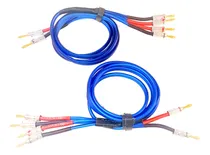 Comprar 2m Cable Audio Hifi 12 Awg Ofc Conector Nakamichi  Bi-wiring