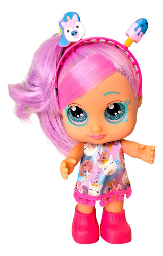 Boneca My Little Glitter Penteados C/ Acessórios - Divertoys