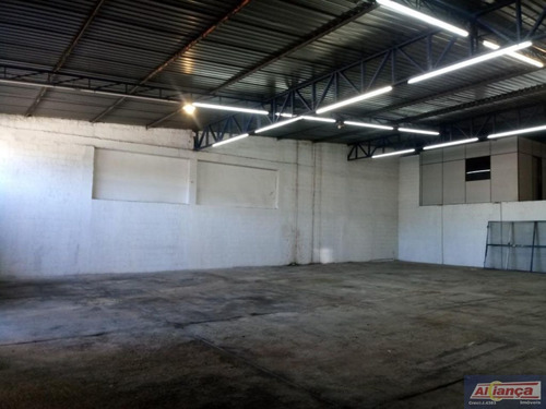 Imagem 3 de 15 de Galpão Para Alugar, 435 M² Por R$ 5.500,00/mês - Cidade Jardim Cumbica - Guarulhos/sp - Ai19024