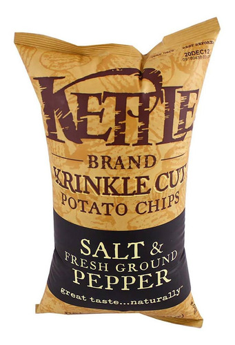 Papas Kettle Salt & Pepper 142g