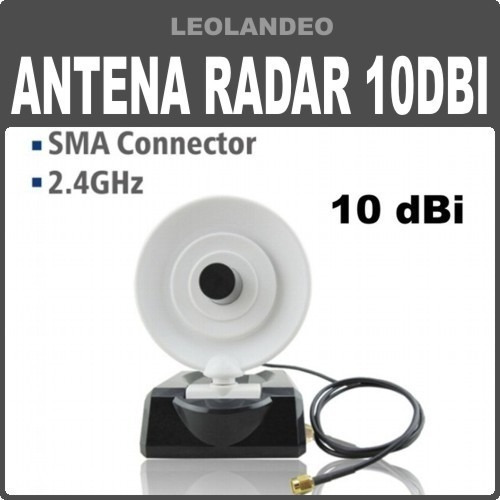 Antena Wifi Radar Direccional 10dbi Importada Internet