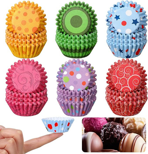 Juego 600 Tazas Para Hornear Magdalenas Moldes Para Cupcakes