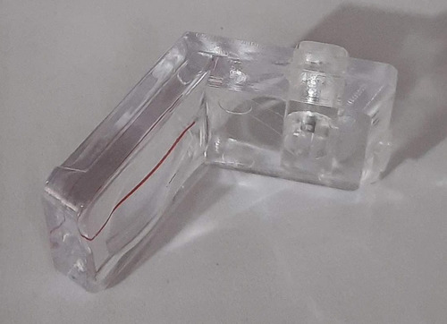 Imagem 2 de 7 de Lupa De Aumento Para Esquadrejadeira 23x23mm Marcenaria