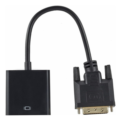 Adaptador Cable Dvi A Vga De 24 + 1 25 Pines A 15 Pines