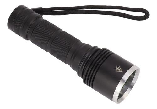 Negra Usb Luz Luz 365 Negra Linterna De De Nm