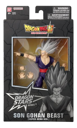 Figura Dragon Ball Super Hero Dragon Stars Gohan Beast 40732