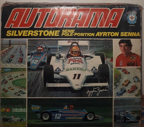 Autorama Estrela Silverstone Ayrton Senna