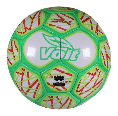 Balón De Fútbol No. 5 Voit Revolt S200 Color Verde