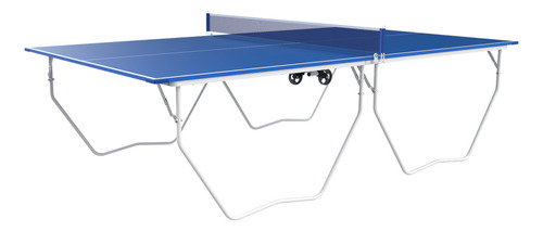 Mesa de ping pong AGM Junior fabricada en MDF color azul
