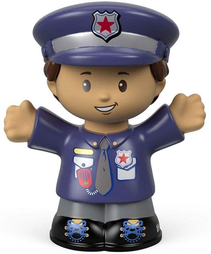 Fisher Price Little People Oficial De Policía Landon