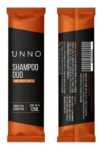 Shampoo Duo (c/ Acondic) En Sachet Sobre Individual. 1000 U