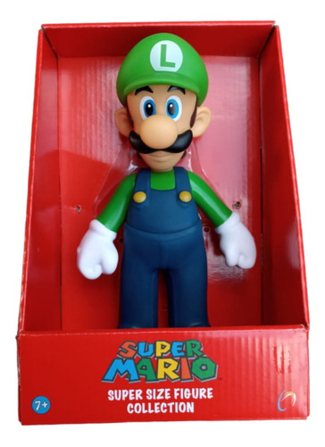 Luigi Super Mario Bros Colección 23cm.