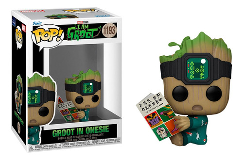 Groot In Onesie With Book Funko Pop 1193 Marvel I Am Groot