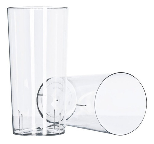 Vaso Plástico Trago Largo Cristal (x 50 Unidades)