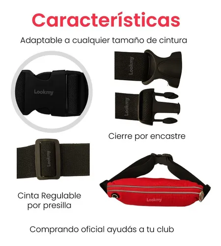Riñonera extensible clearance