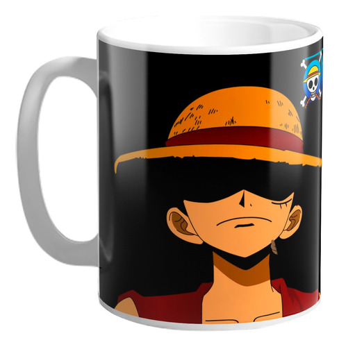 Taza De Cerámica Luffy One Piece #01