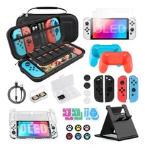 Comprar estuche para nintendo switch oled Quopiy Accesorios Nintendo Switch - negro