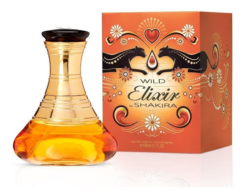 Wild Elixir Shakira 80 Ml Dama Eau De Toilette