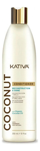 Acondicionador Kativa Reconstrucción Coconut X355ml