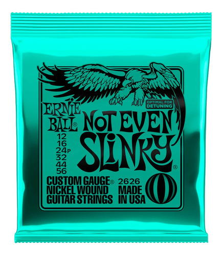 Cuerdas Ernie Ball Guitarra Eléctrica 2626 Not Even Slinky 