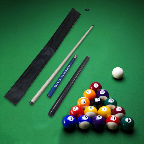 Maple Billiard Pool Stick Pool Cue Dos Sección 1/2