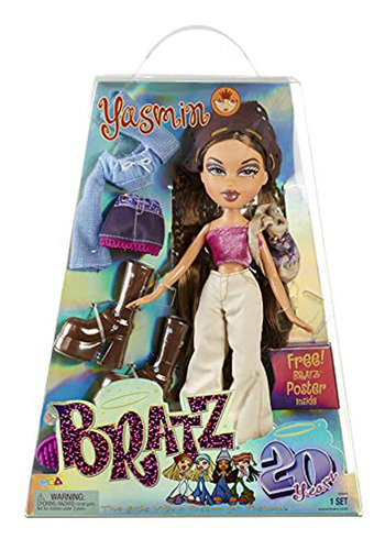 Muñeca Bratz Yasmin 20 Aniversario Edición Especial Con Acce