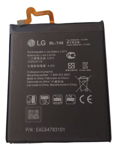 Bateria Para LG K41 / K41s Bl-t49 En Belgrano