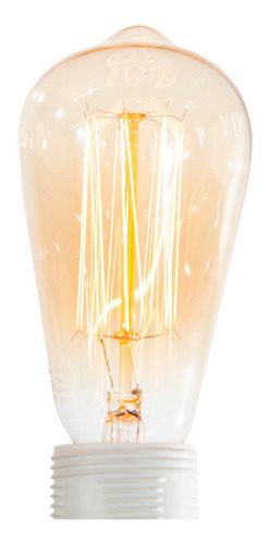 Foco Vintage Edison Ámbar Atenuable 2200k E27 40w